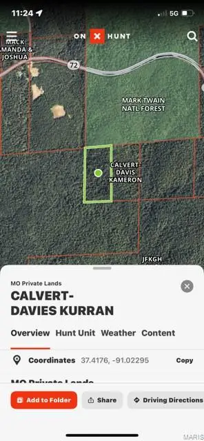 0 S Of Hwy 72, Ellington, MO 63638