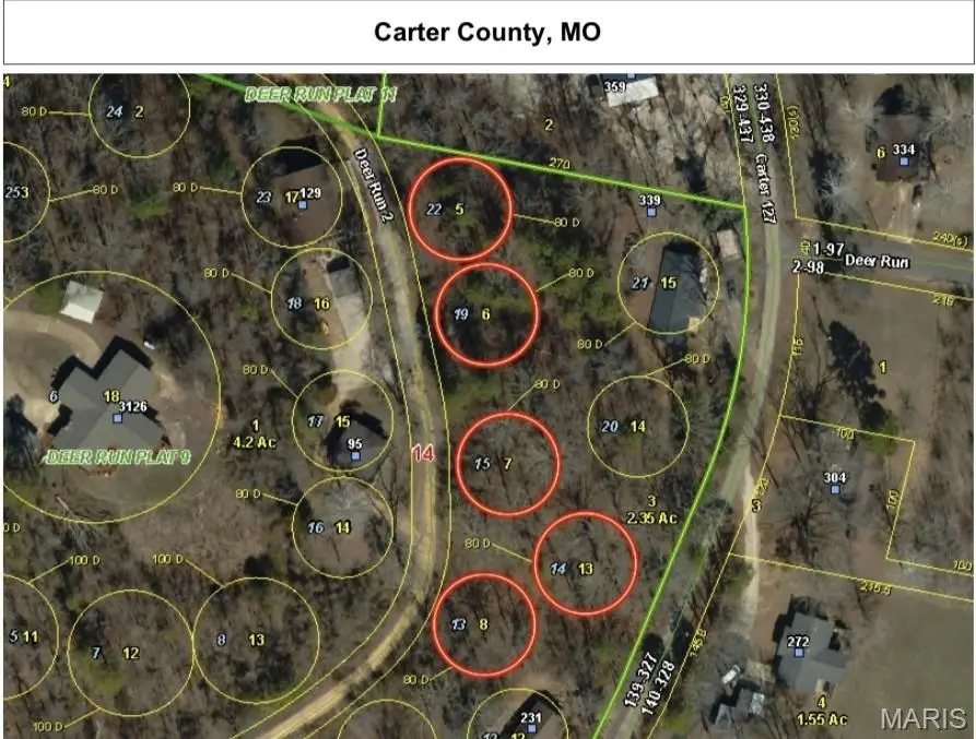 Plat 9 Lot 15, 19 And 22 Deer Run, Van Buren, MO 63965 - Image #3