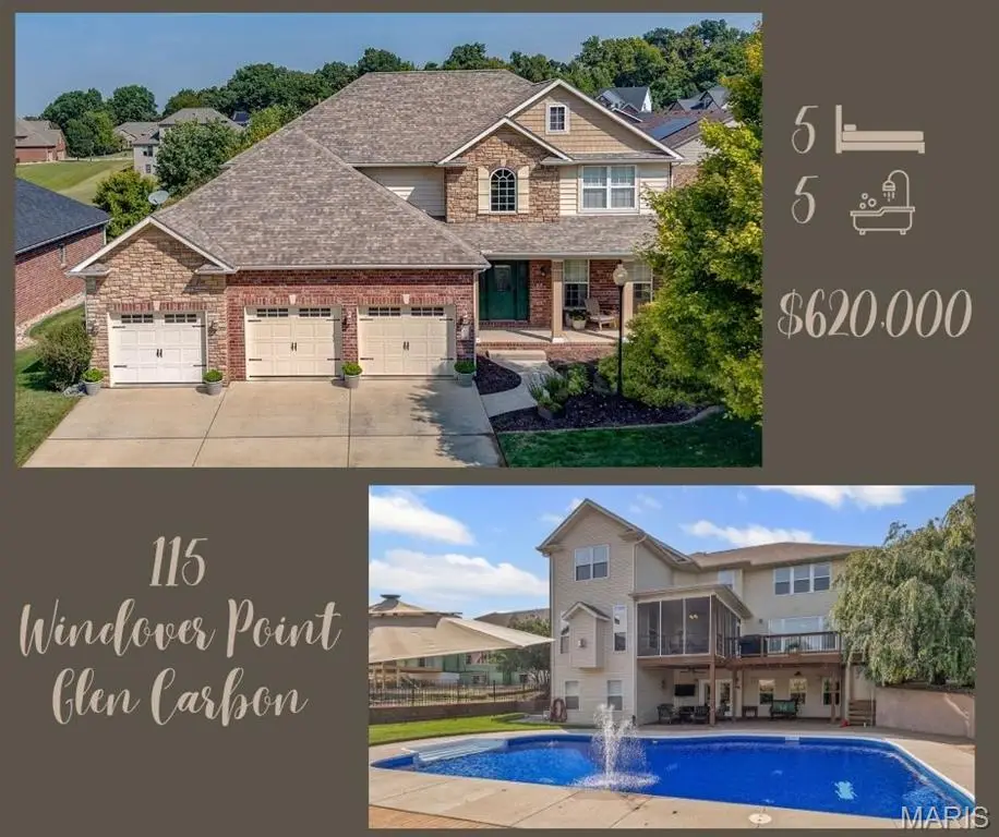 115 Windover Point, Glen Carbon, IL 62034 - #1