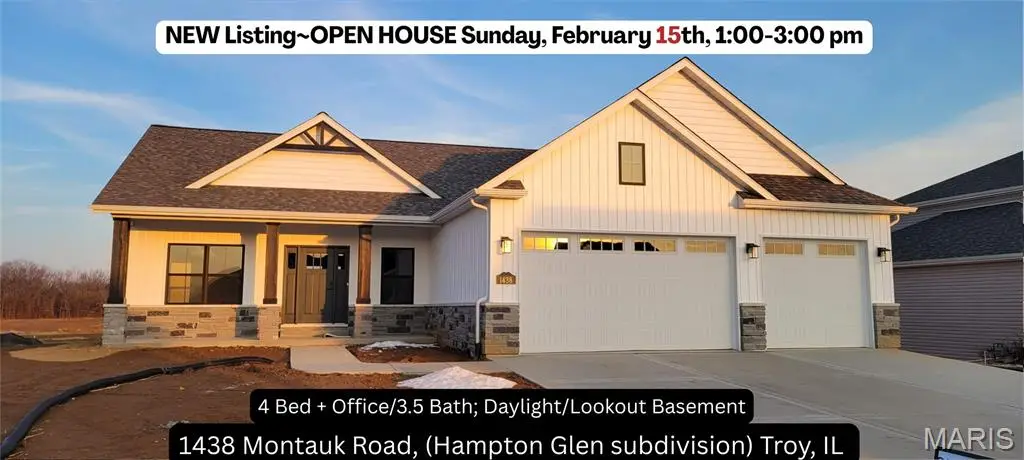 1438 Montauk Road, Troy, IL 62294 - #1