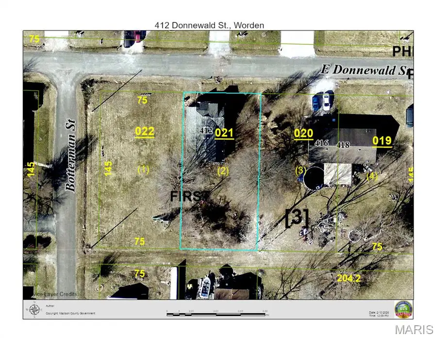 412 E Donnewald Street, Worden, IL 62097 - #2