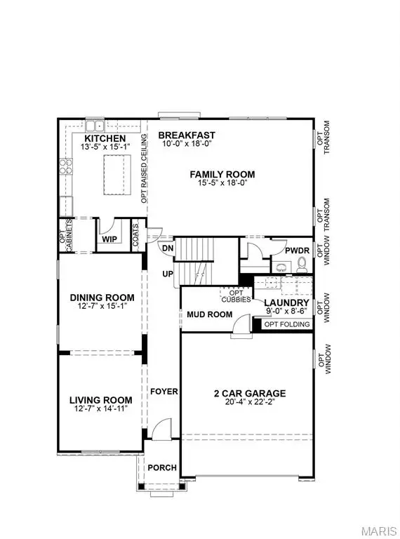 1 The Washington 2 Car At The Reserve At Wildwood, Wildwood, MO 63040 - #2