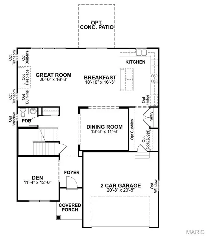 1 The Adams 2 Car At Strawberry Farms, Lake Saint Louis, MO 63376 - #2