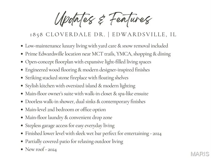 1858 Cloverdale Drive, Edwardsville, IL 62025 - #2