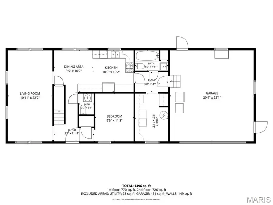 505 Hinton Street, Kane, IL 62054 - #3