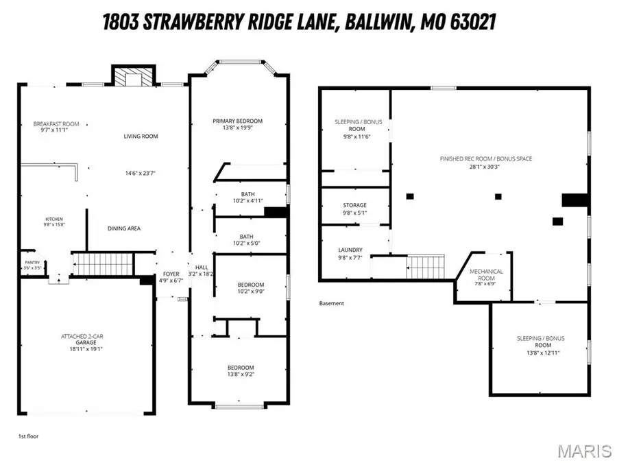 1803 Strawberry Ridge Drive, Ballwin, MO 63021 - #2