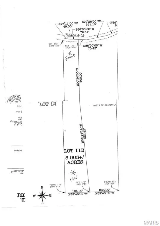 Lot 11B Southwoods Drive, Festus, MO 63028