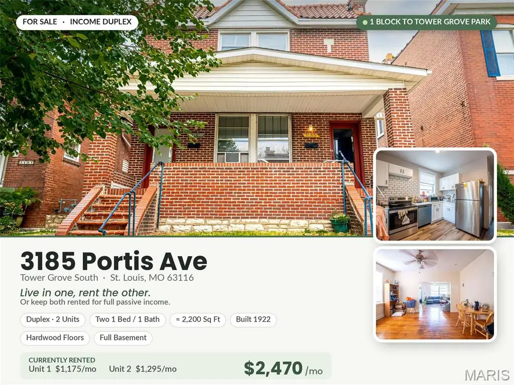 3185 Portis Avenue, Saint Louis, MO 63116 - #1