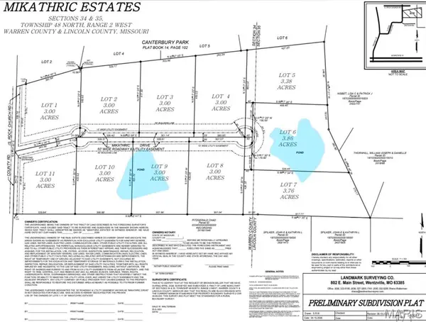 0 Lot 8 Mikathric Estates, Warrenton, MO 63383