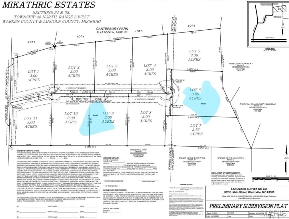 0 Lot 11 Mikathric Estates, Warrenton, MO 63383 - #1