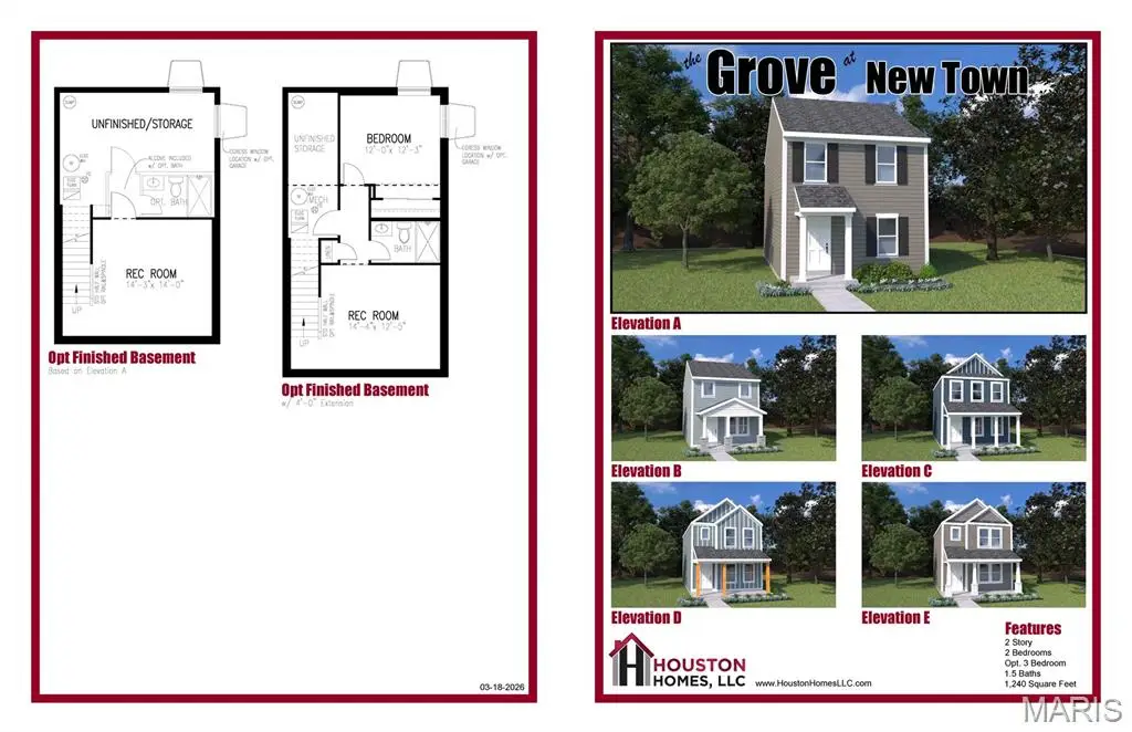 0-TBB Grove-2bdr (nt) Detached, Saint Charles, MO 63301 - #1
