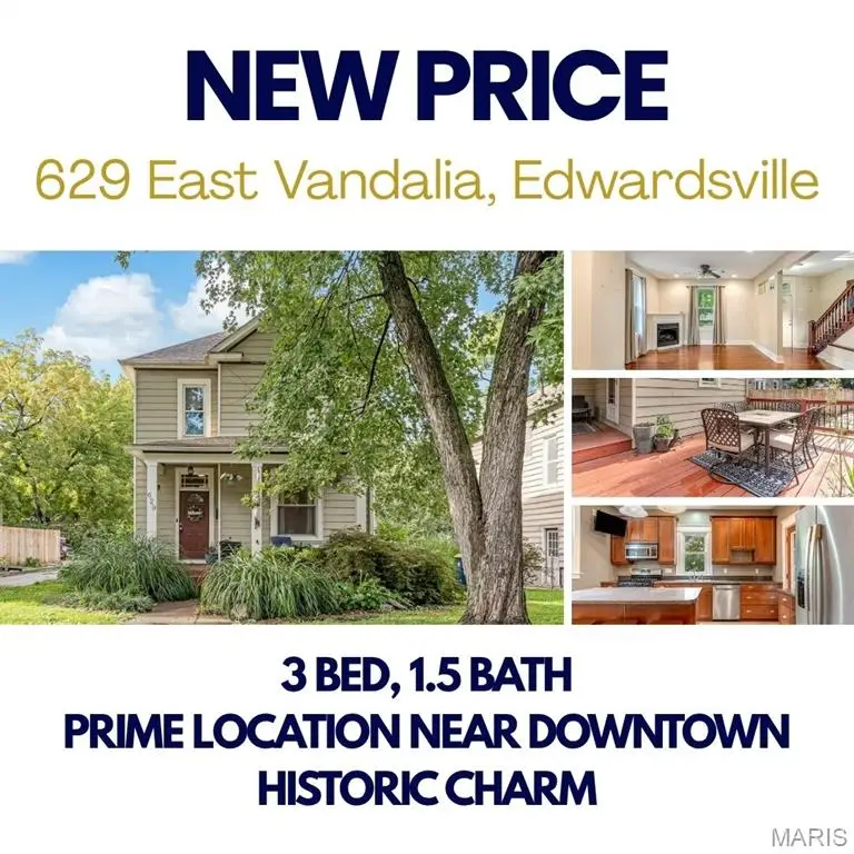 629 E Vandalia Street, Edwardsville, IL 62025 - #1
