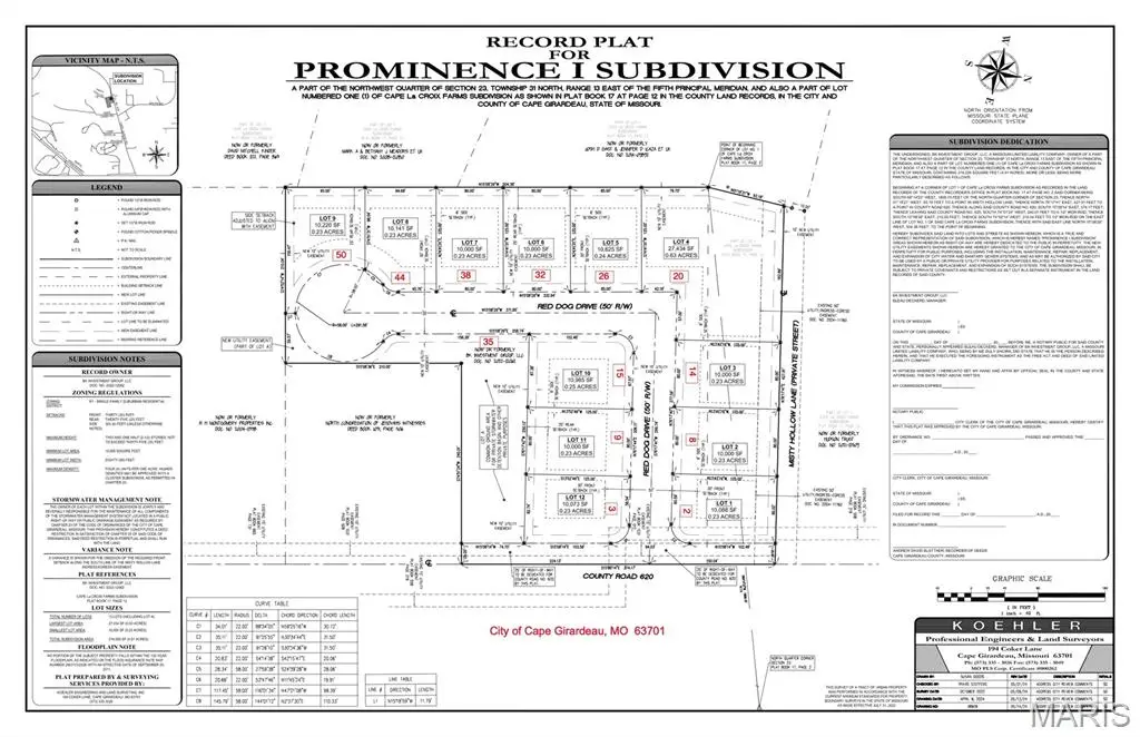 Lot 5 Red Dog Drive, Cape Girardeau, MO 63701 - #1