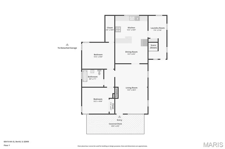 604 N 4th Street, Benld, IL 62009 - #2