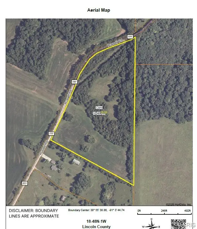 0 Russell Rd. (tract 4 - 15+/- Acres), Troy, MO 63379 - #1