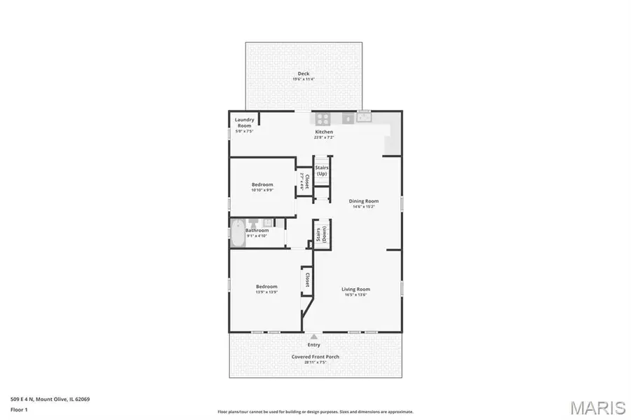 509 E 4th North Street, Mount Olive, IL 62069 - #2