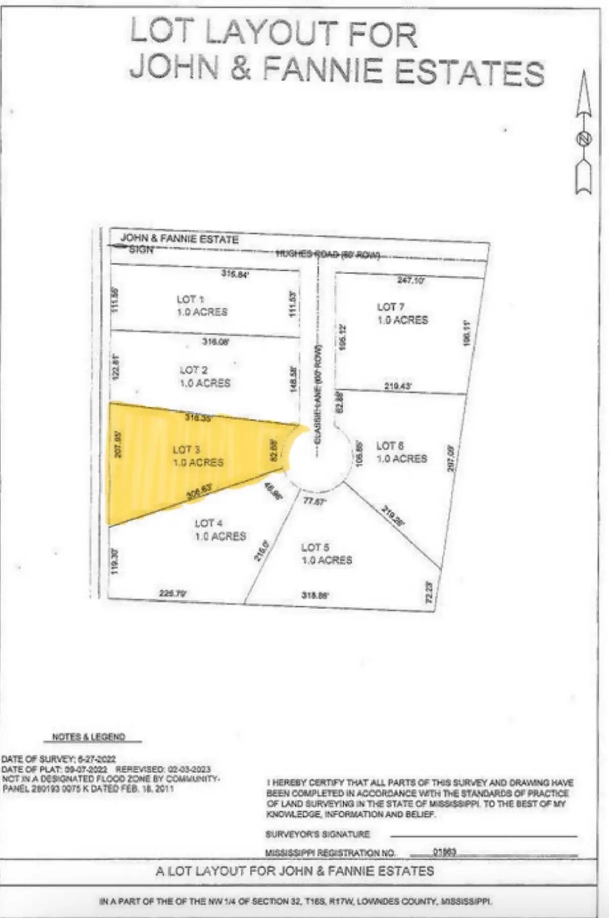 Lot 3 Kidd Road, Caledonia, MS 39740 - #1