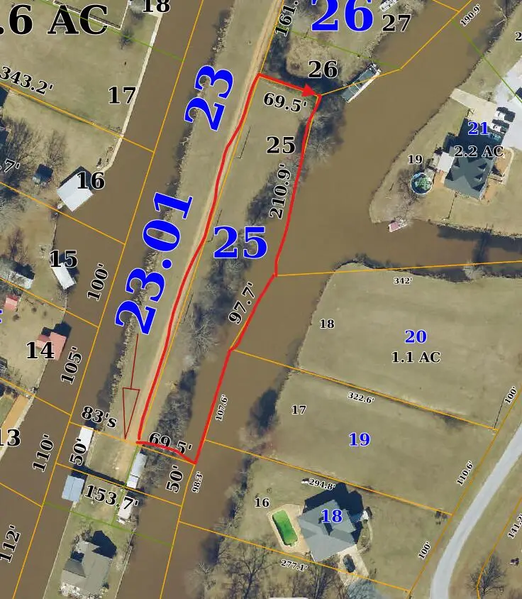 Lot 25 Lakeshore Phase 2, Aberdeen, MS 39730 - #3