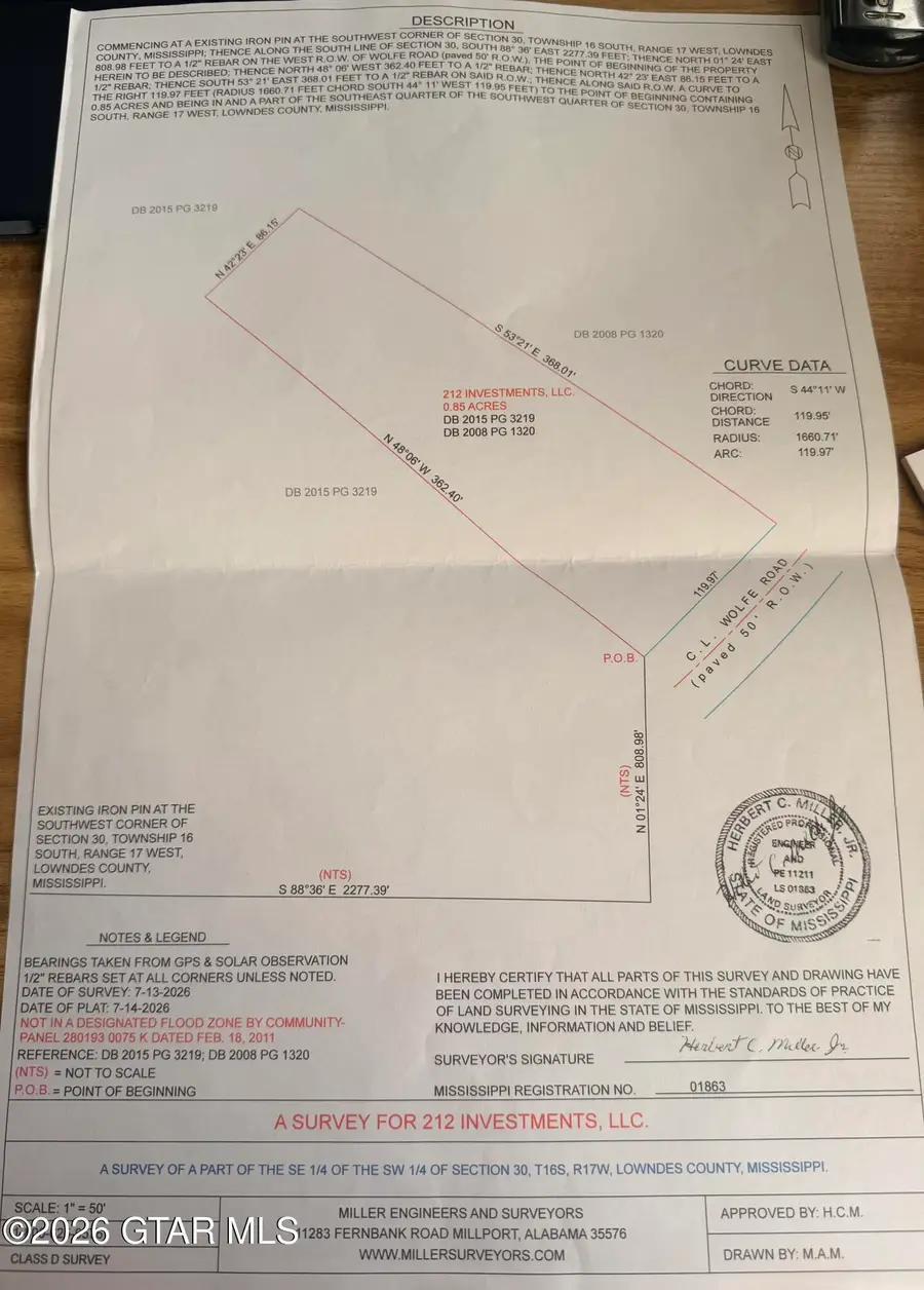 0 Wolfe Lot 2, Columbus, MS 39705 - #2