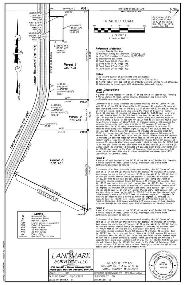 1.13+/- AC Lamar Blvd., Hattiesburg, MS 39402