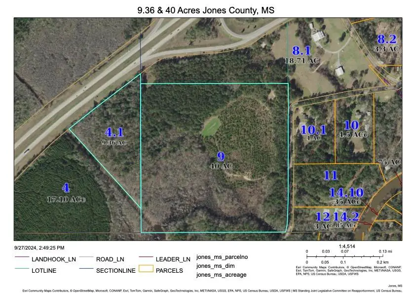 00 Sanford Rd., Moselle, MS 39459 - Image #1