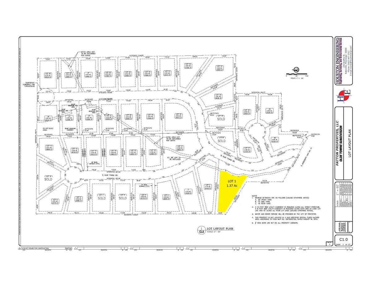 Lot 1 Olde Towne Dr., Pontotoc, MS 38863 - Image #1