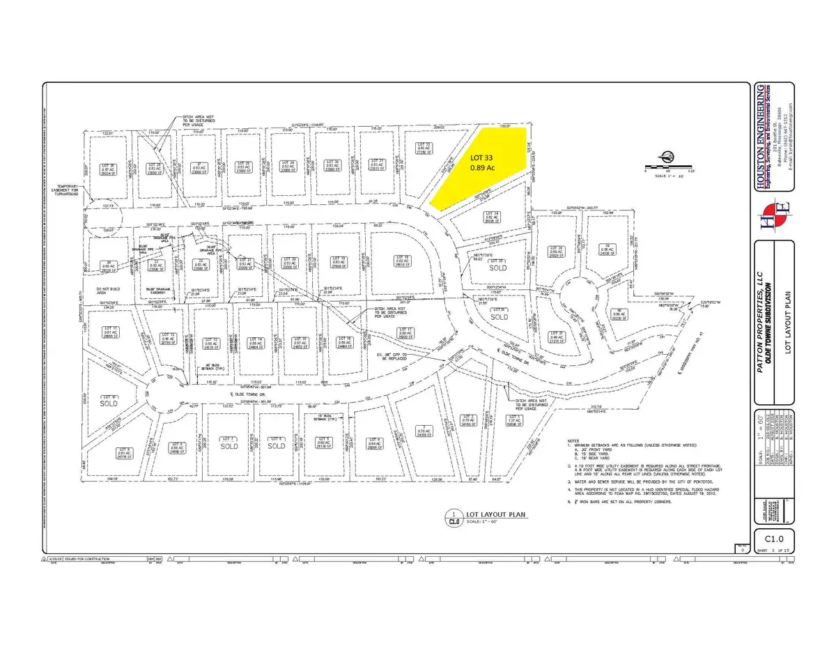 Lot 33 Olde Towne Dr., Pontotoc, MS 38863 - Image #1
