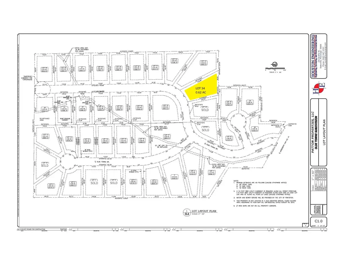 Lot 34 Olde Towne Dr., Pontotoc, MS 38863 - Image #1