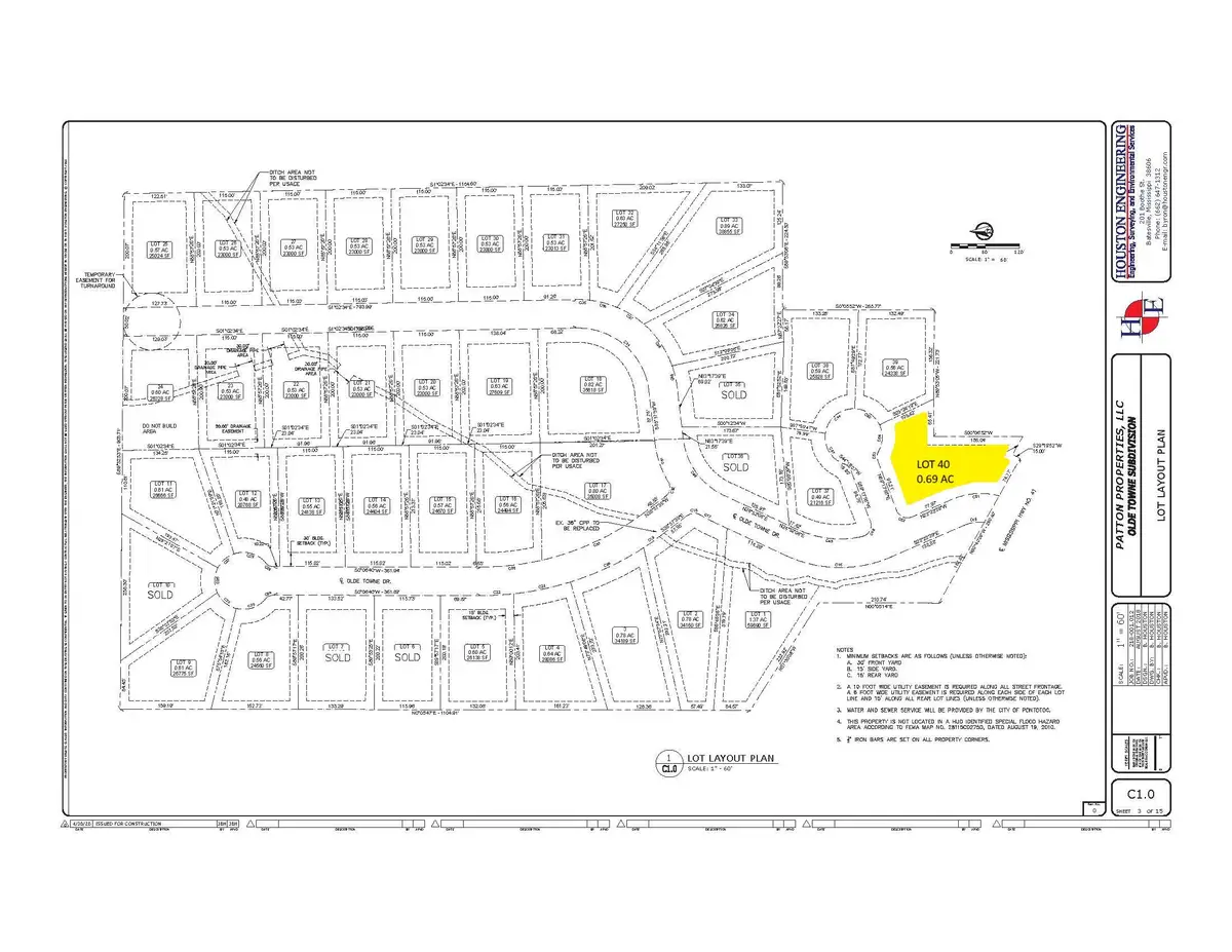 Lot 40 Olde Towne Dr., Pontotoc, MS 38863 - Image #1