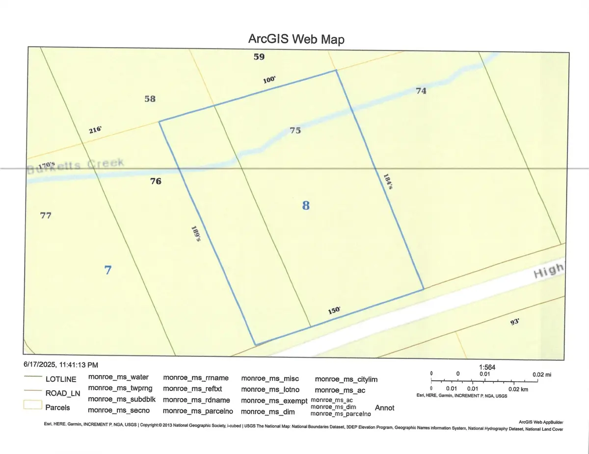 1305 Highland Cr., Amory, MS 38821 - Image #1