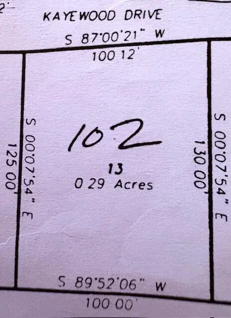 Kayewood Drive, Lot 13, Booneville, MS 38829