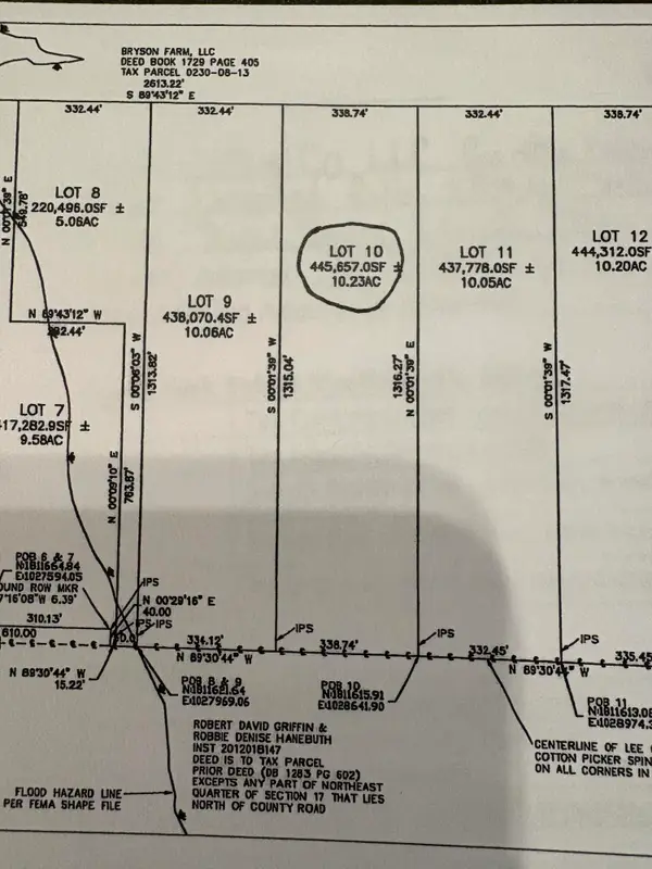 Cr 2790 Lot 10, Guntown, MS 38849