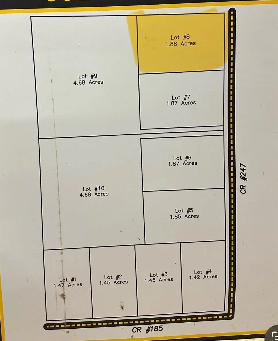 Lot 8 Cr 247, Blue Springs, MS 38828 - Image #1