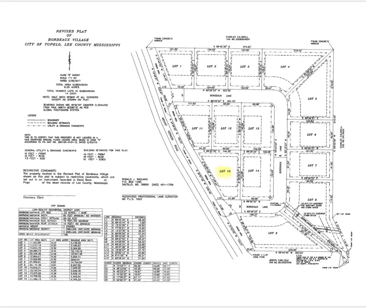 1990 Bordeaux (lot 10) Ln., Tupelo, MS 38804 - Image #1