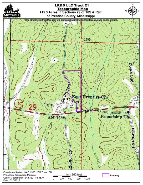 Cr 3485, New Site, MS 38859