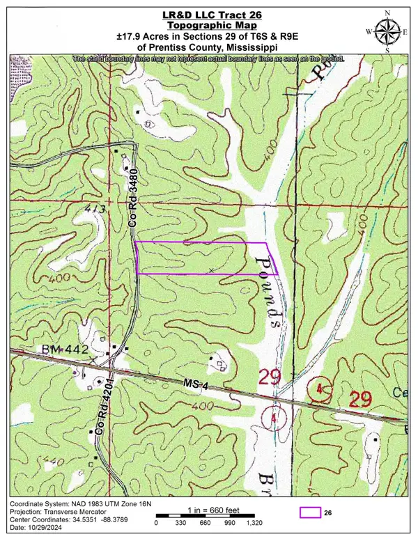 County Road 3480, New Site, MS 38859