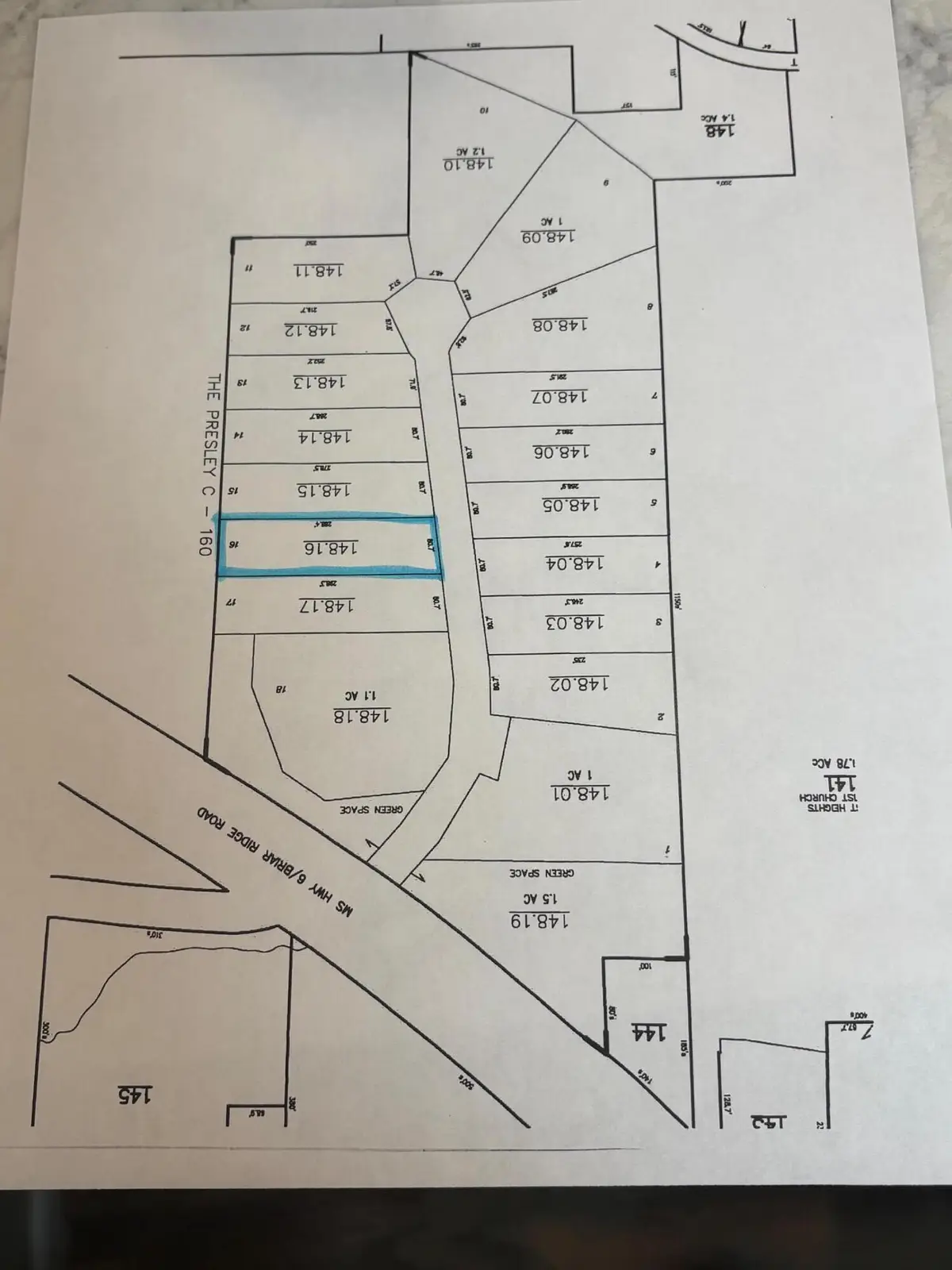 Lot 16 Whitley Ln., Tupelo, MS 38804 - Image #1