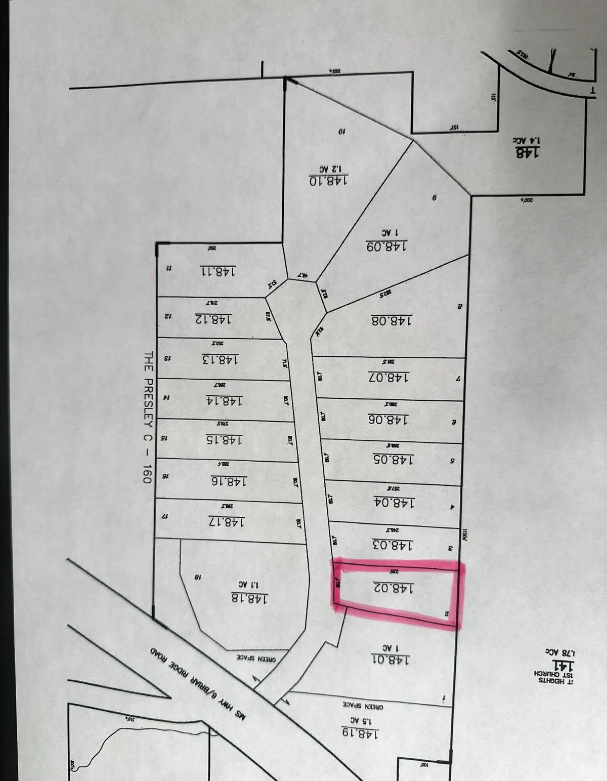 Lot 2 Whitley Lane, Tupelo, MS 38804 - Image #1