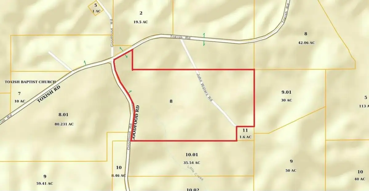 Toxish & Goodfood Rd, Pontotoc, MS 38863 - Image #1