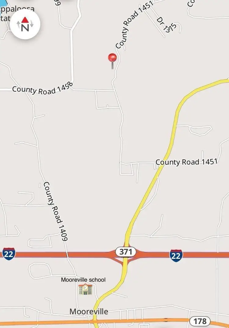 Lot 14 Cr 1451, Mooreville, MS 38857 - Image #2