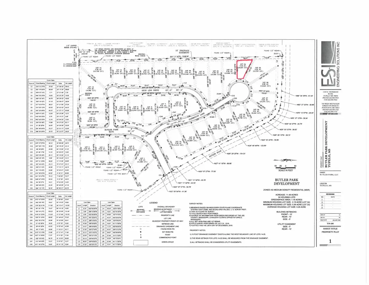 4369 Fairmount Ln., Tupelo, MS 38801 - #1