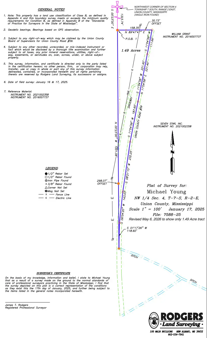 County Road 59, New Albany, MS 38652 - #1
