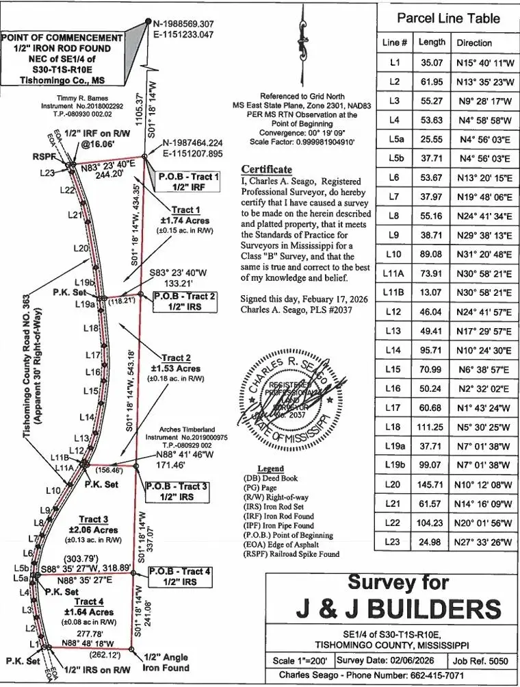 350 Cr 363 Lot 2, Iuka, MS 38852 - #2