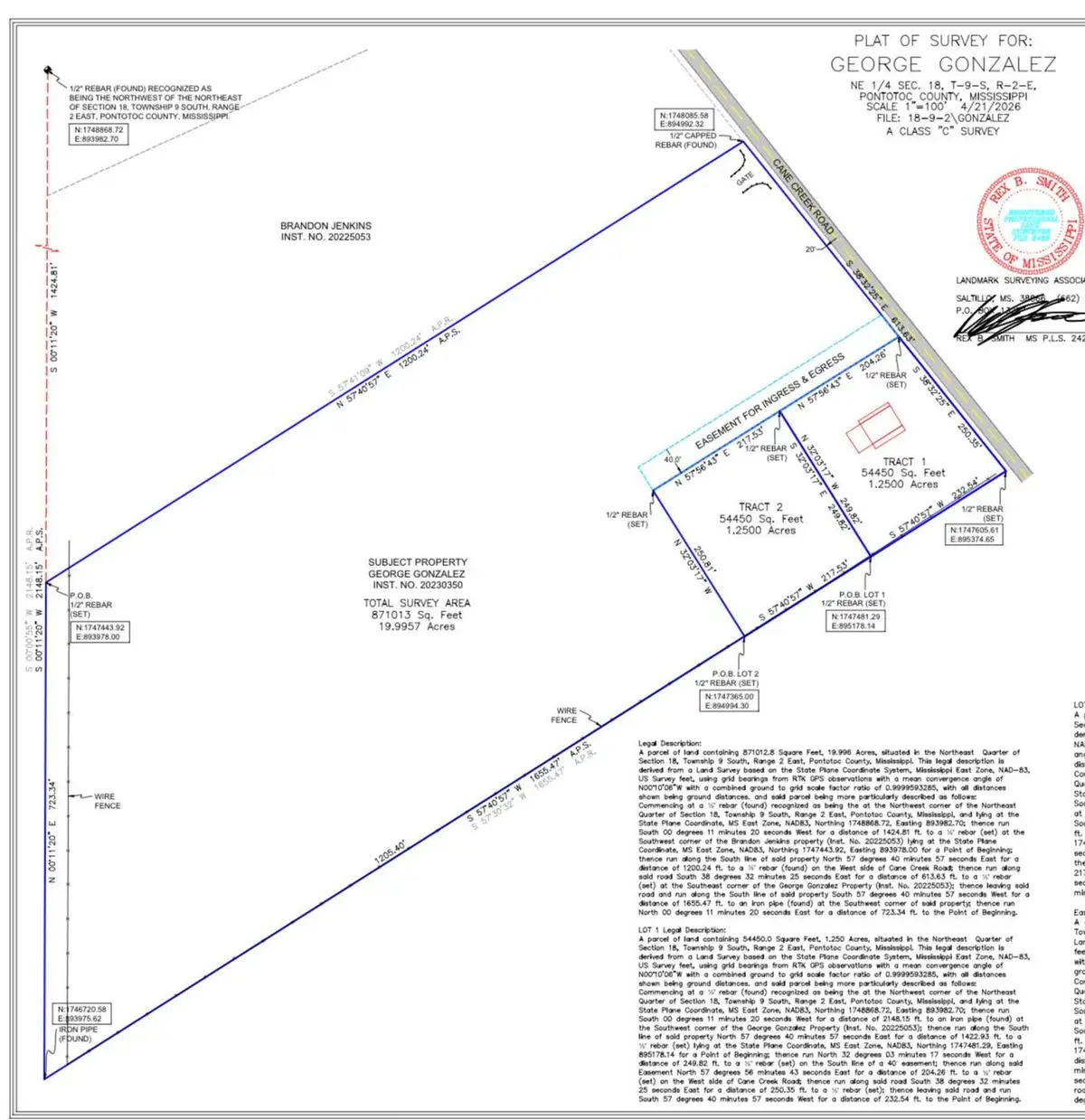 25 Willow Lane Road, Thaxton, MS 38871 - #1