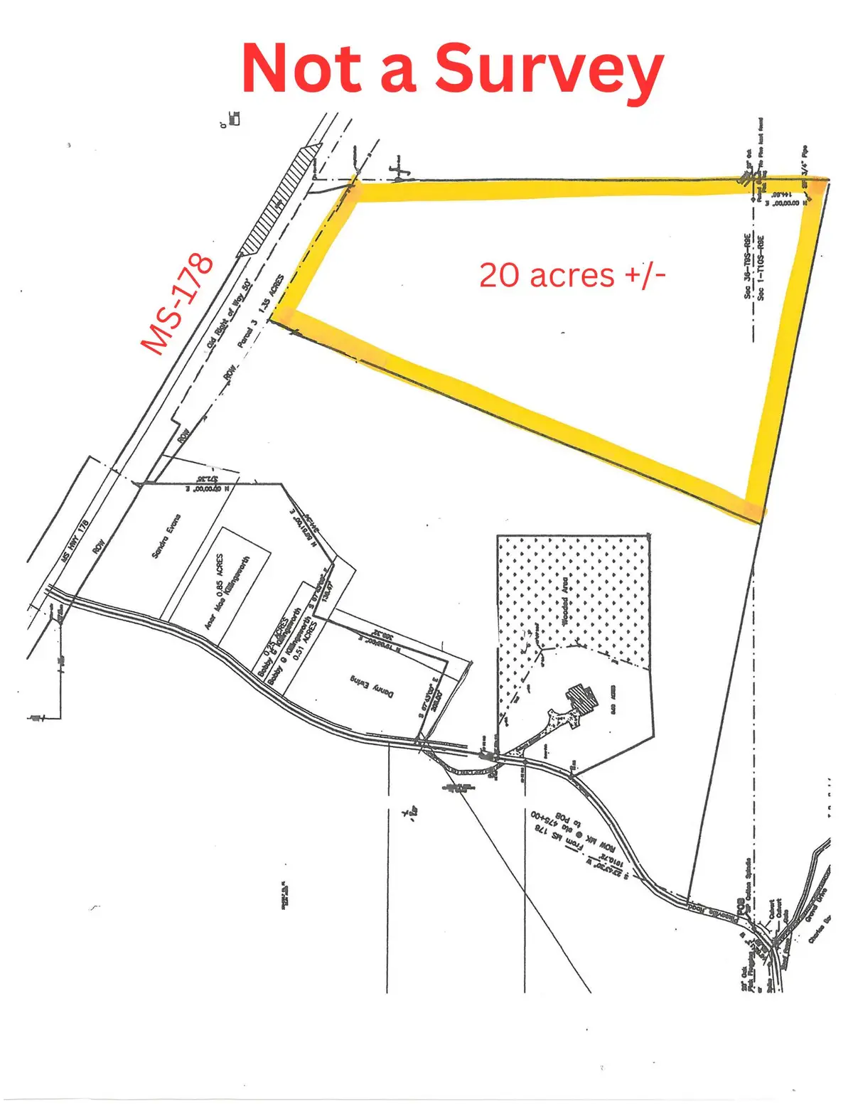 20 acres Mississippi 178, Fulton, MS 38843 - #1