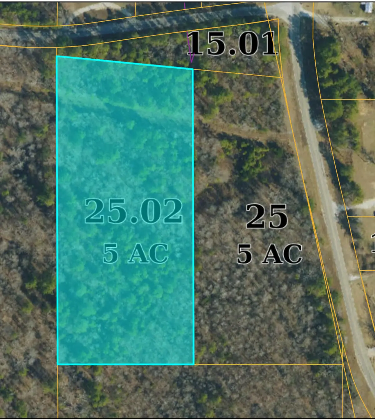 (5 Acres) Cr 32/47, Etta, MS 38627 - #1