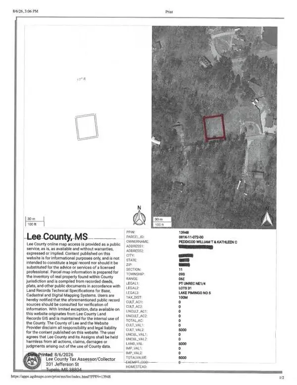 Road 1682, Tupelo, MS 38804