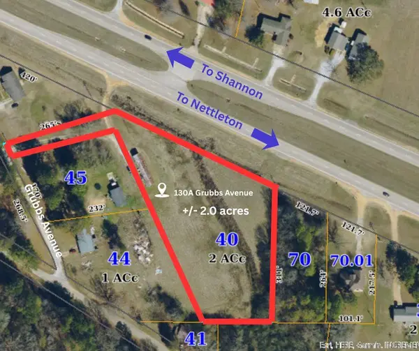 130A Grubbs Ave., Shannon, MS 38868