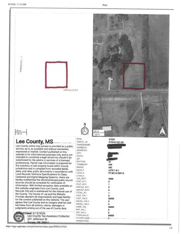 Lot 1 Windsong Circle, Belden, MS 38826 - #1