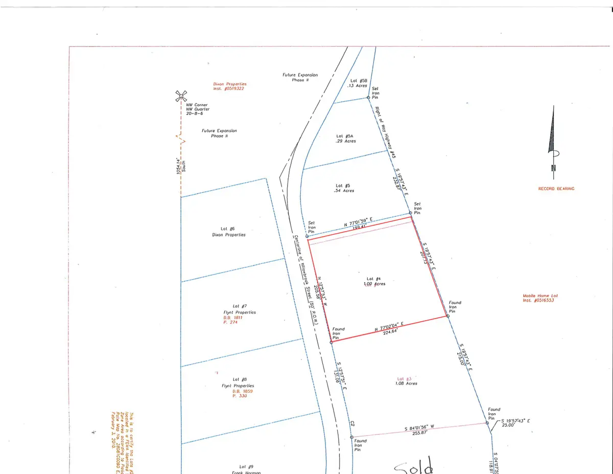 Lot 4 Willowbrook, Saltillo, MS 38866 - #1